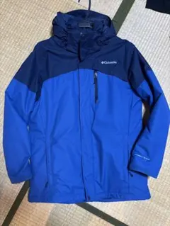 週末限定値下げ　Columbia フード付きジャケット 青