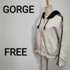 GORGE FREE ラグランラインブルゾン　袖ギャザー　B31