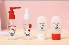 ハローキティ シャンプー&リンスボトル 新品・未使用♡ キティちゃんシャンプーボトル - メルカリ