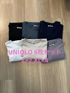 UNIQLO エアリズム オーバーサイズコットンT 6枚セット