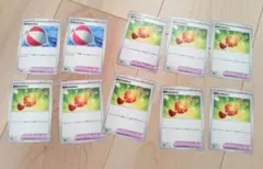 ポケモンカード　ポケカ　勇気のおまもり＆大きなふうせん　計１０枚　まとめ売り