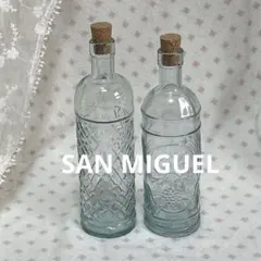 【新品】SAN MIGUEL サンミゲル　スペイン製　 ガラスボトル　オリーブ油のサムネイル