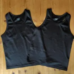 Puma プーマ タンクトップ アンダーシャツ 2枚セット １４０