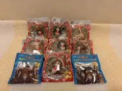 けいおん! サンタフィギュア 7体セット 伊藤園＋おまけ2個 未開封