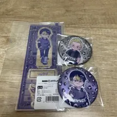 DMM スクラッチ 東京リベンジャーズ 半間修二 稀咲鉄太 アクスタ 缶バッジ