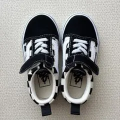 M♡様　VANS キッズ　チェッカーフラッグ　14cm