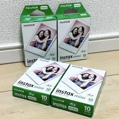 チェキフィルム 10枚×4 instax mini 富士フイル 有効期間内 新品