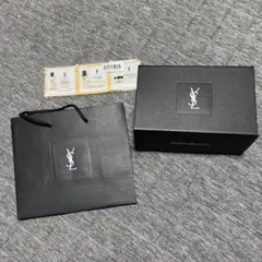 YSL イヴサンローラン ギフトボックス 紙袋 リボン付き サンプルあり