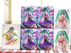 最新初音ミクプライズフィギュアセット　7個