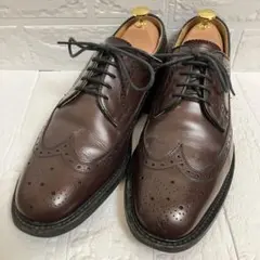 リーガル　２５センチ　JR０４　ウイングチップ　メダリオン　外羽根　ブラウン