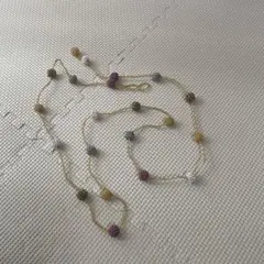 ビーズネックレス