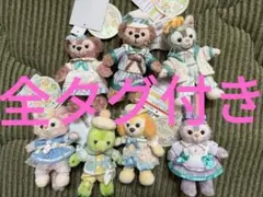 最終値下げ】新品タグ付き有り 歴代ダッフィー ぬいぐるみバッジ 16個
