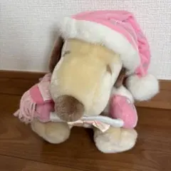 【ヴィンテージ・ふわふわ♡】スヌーピーのぬいぐるみ 冬の装い