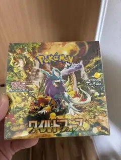 ポケモンカードゲーム 『ワイルドフォース』1BOXシュリンク付き - メルカリ