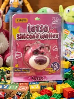 トイストーリー ロッツォ ハグベア シリコン ウォレット ポーチ 新品 希少