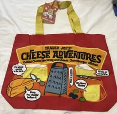 Trader Joe's チーズアドベンチャー トートバッグ