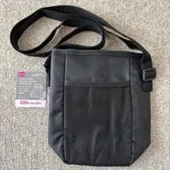 DAISO ダイソー モバイルショルダーメッシュバッグ ボトルホルダー機能付きのサムネイル