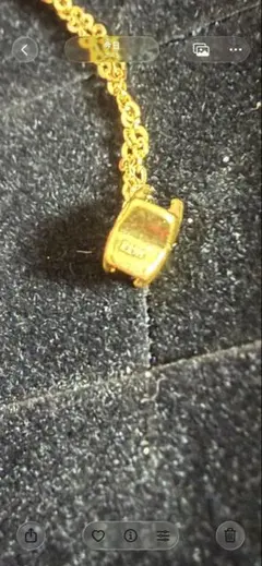 24金 星型トップ ネックレス　チェーンはs925