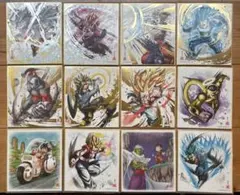 ドラゴンボール 色紙アート　12枚セット