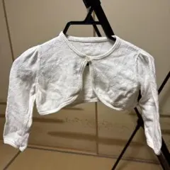 COMME CA ISM カーディガン 80cm ホワイト