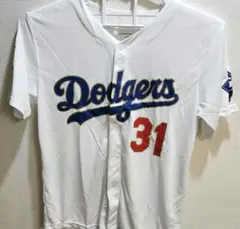 ☆非売品・未使用☆ ドジャース タイラー・グラスノー選手ユニホーム　Mサイズのサムネイル