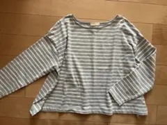 アースミュージック&エコロジー　ボーダーカットソー