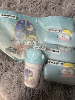 一番くじ ハンギョドン （収納バッグ・ペンポーチ・マグボトル）