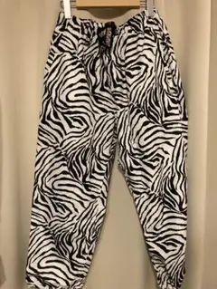 aldies ゼブラ柄 Mサイズ パンツ