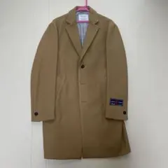 EDIFICE キャメル チェスターコート メンズ 50