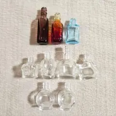 ミニチュアボトル 空瓶 9点セット