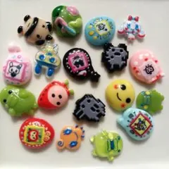 たまごっちネイルパーツ18個