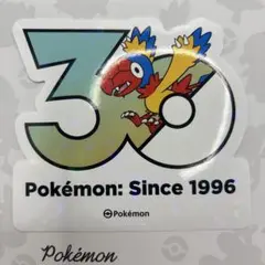 韓国限定 ポケモン 30周年記念 ヒノアラシ ステッカー - メルカリ
