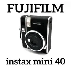 FUJIFILM instax mini 40 BLACK