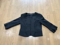 Reflect ノーカラージャケット ブラックのサムネイル