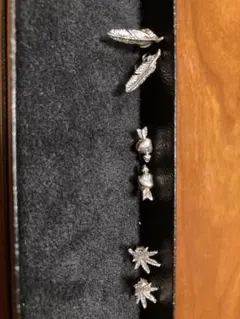 お値下げしました！シルバーピアス3点セット