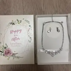 LoveTiara ブライダルアクセサリー ネックレス イヤリング