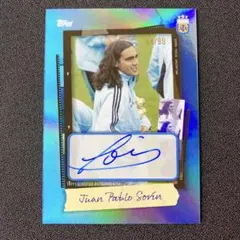 99シリ【パブロ・ソリン】直筆サインカード　アルゼンチン　TOPPS　レジェンド