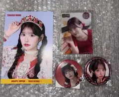 FRUITS ZIPPER 月足天音 ポストカード トレカ 缶バッジ セット