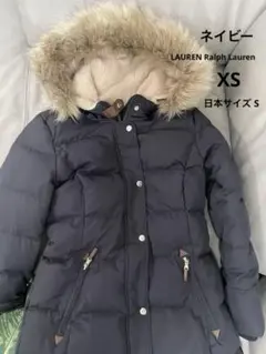 LAUREN Ralph Lauren レディース ファー　フード付きダウンXS