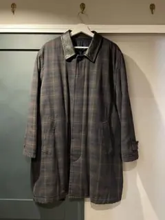 幻 M 87AW COMME des GARCONS homme 襟レザーコート