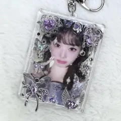 【176】トレカキーホルダー　トレカケース　トレカデコ　レジンデコ