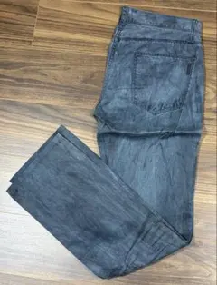 BLACKBARRETTダークブルー　ストレートレッグデニム　M