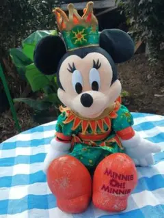 ディズニーランドのミニー・オー!ミニーショーに登場したミニーマウスぬいぐるみ
