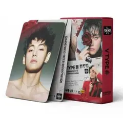 BTS テテ テヒョン V 'TYPE 非' ロモカード ミニステッカー付き