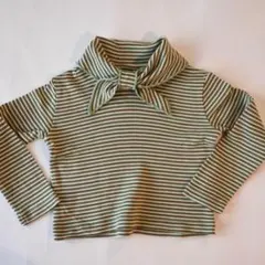 Misha&Puff Scout Top Jadeite Stripe 6-12