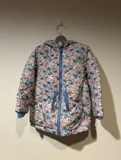 花柄フード付きジャケット