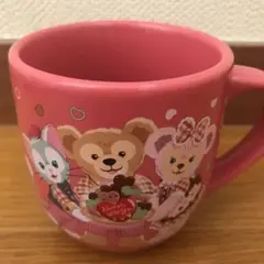 マグカップ ピンク ダッフィー バレンタイン限定デザイン