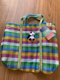 台湾パンダ刺繍バッグ