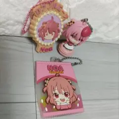 のあさん【カラフルピーチ】 キーホルダー3点セット