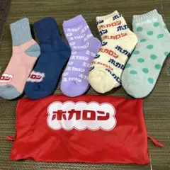 ホカロン レディース ソックス 5足セット 23〜25cm Ｋ